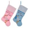 Baby's 1st Christmas Blue & Pink Stockings, 2 Assorted -Fancy Decor House Shop sg0281