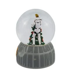 100MM Star Wars™ Stormtrooper Decorating Christmas Tree Musical Water Globe -Fancy Decor House Shop sw8162 14