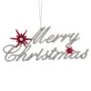 "Merry Christmas" Sign Ornament