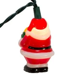 11.5' UL 10-Light Santa With Christmas Tree Light Set -Fancy Decor House Shop ul4291 02