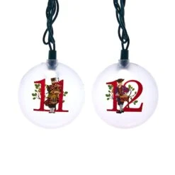 32.5' UL 12-Light 12 Days Of Christmas Light Set -Fancy Decor House Shop ul4372 06