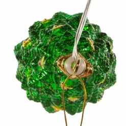 Glass USB Warm White LED Christmas Tree Ornament 11 Glass USB Warm White LED Christmas Tree Ornament -Fancy Decor House Shop usb0505 02