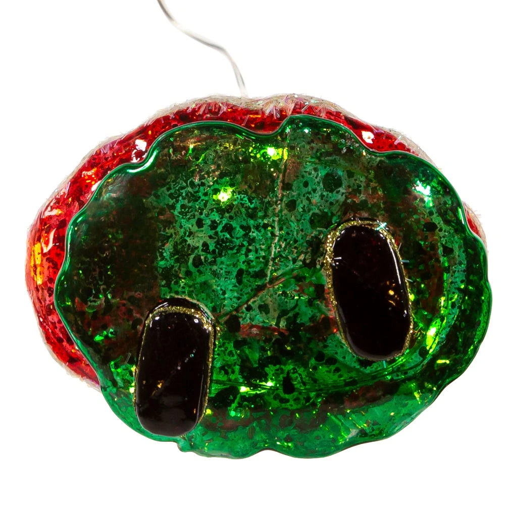 Glass USB Warm White LED Santa With Christmas Tree Ornament 7 Glass USB Warm White LED Santa With Christmas Tree Ornament - Image 6