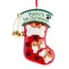 "Puppy's 1st Christmas" Stocking For Personalization